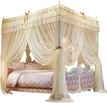 Amazon Co Jp 蚊帳 キャンプ自立 おしゃれ 大型ベッド用テント天蓋テント室内テント式折りたたみ式シングル底なし四角い屋根3つのドア床タイプジッパーなし ホーム キッチン