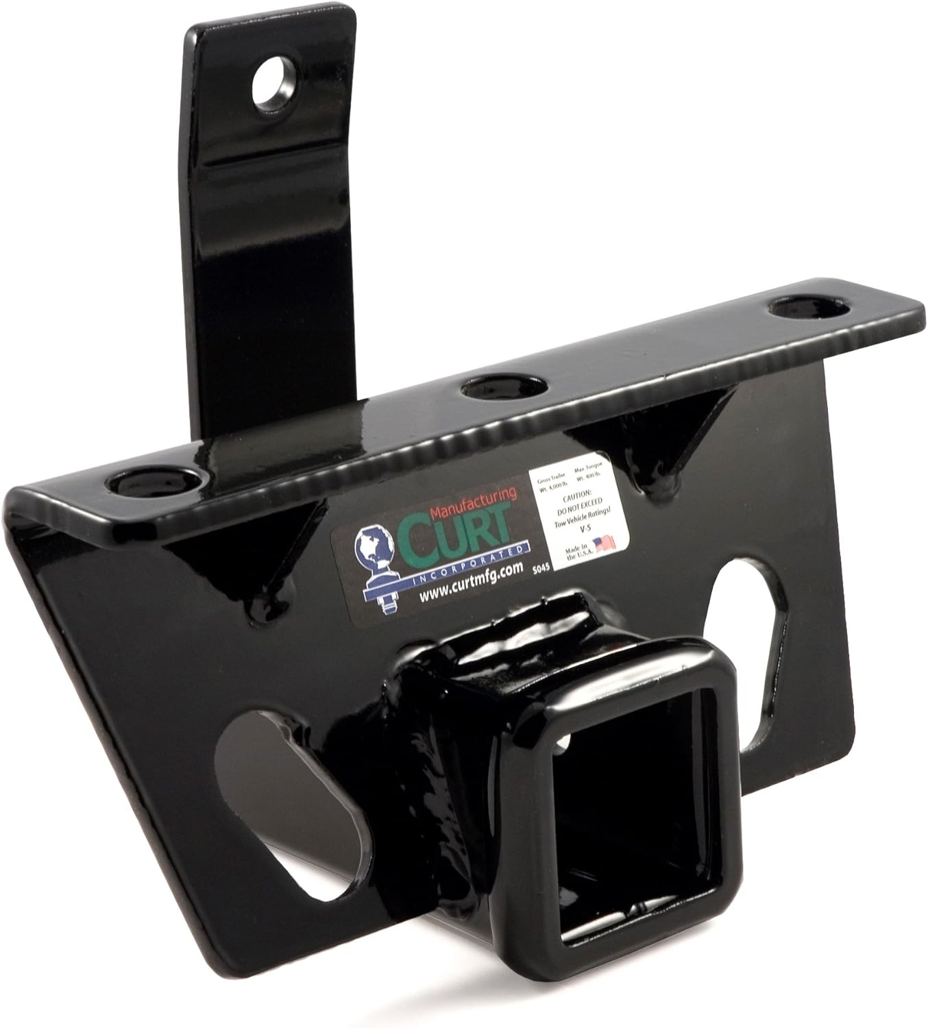 CURT D-124 Forged Ball Mount 1 1/4 In Hole 4 In Drop