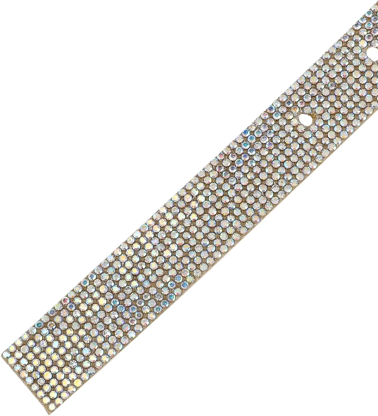 Women Rhinestone Belts, Bling Crystal Sparkly Diamond Shiny Soft Waistband for Party Jeans Dresses - Image 3
