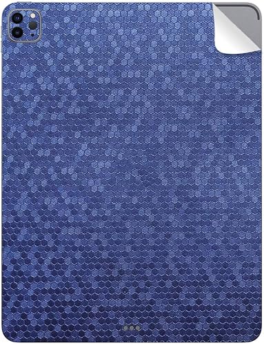 Vista 74 de SopiGuard Skin adhesivo para iPad Pro 2021 de 12.9 pulgadas, modelo A2378 de 5ª generación de precisión de borde a borde trasero y laterales