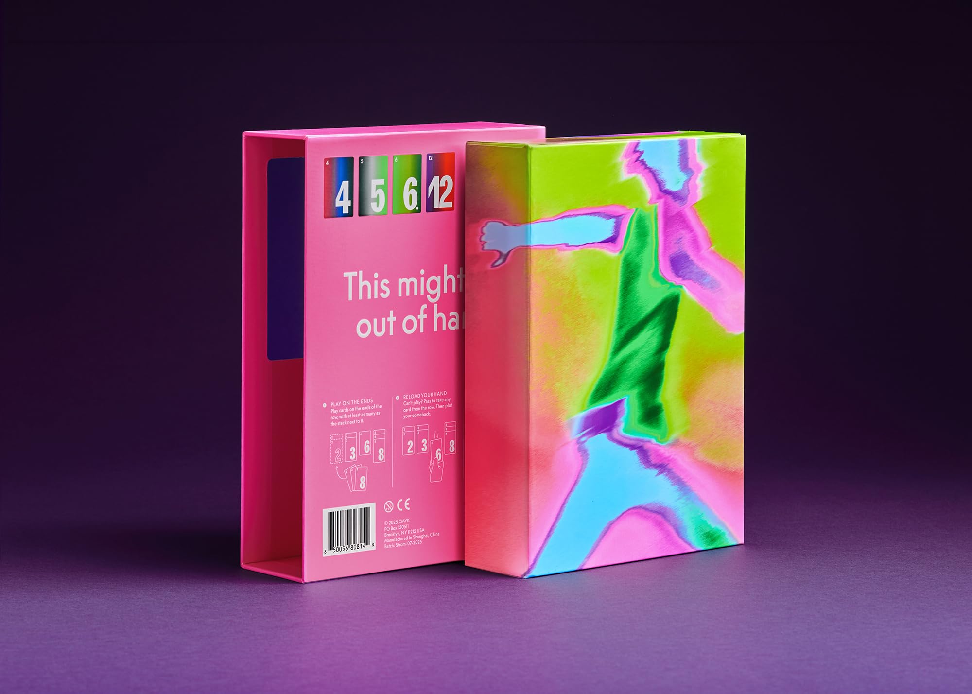 CMYK Iโm Out Card Game Magenta Edition - A Fast, Chaotic Party Game That Might Get Out of Hand for Kids & Adults 11+ - Image 2