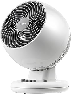 IRIS USA, Inc. Woozoo M18U Oscillating Circulating Fan, White, 7" (586795)