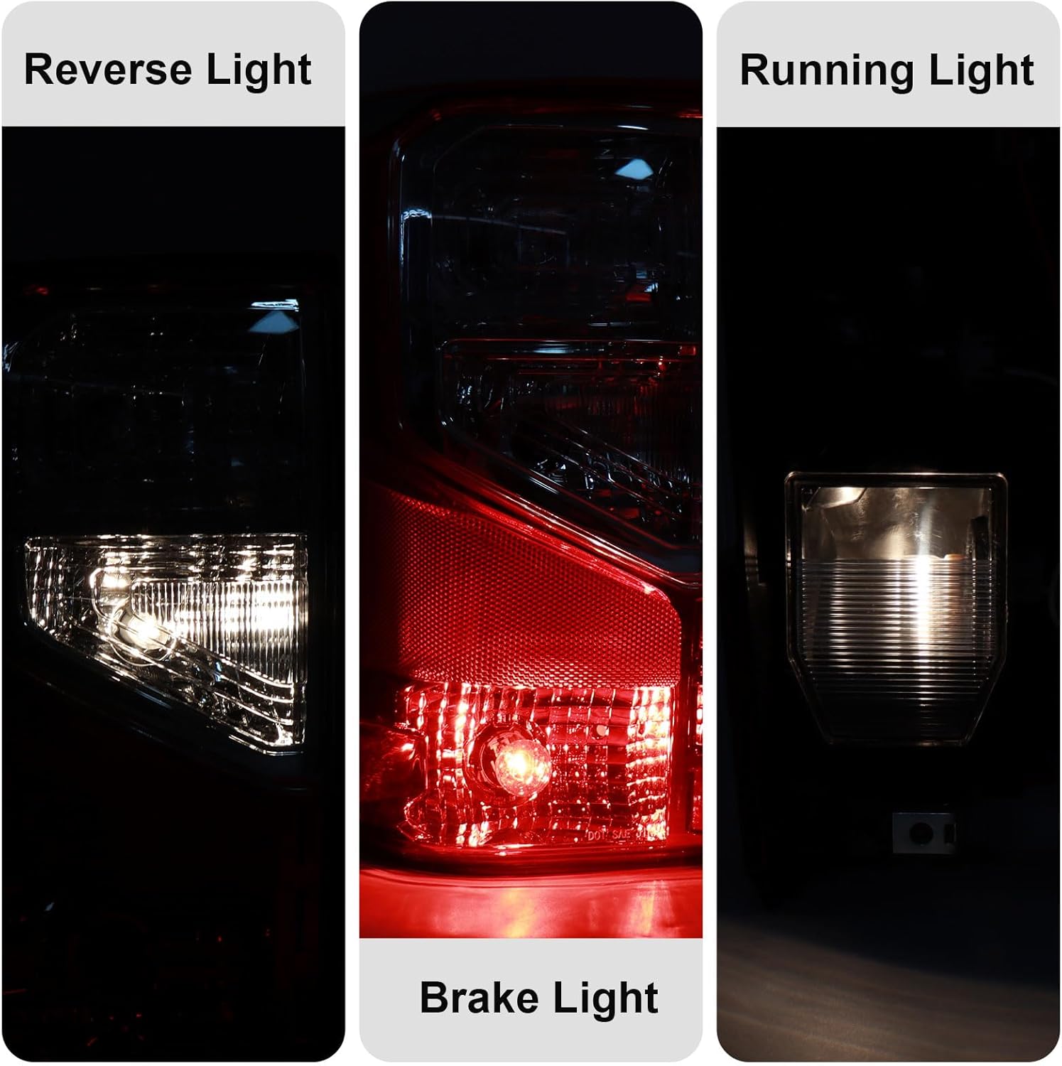 LED Tail lights Assembly Compatible with 2022-2025 Ford Expedition OE Style Left Rear Light Taillights Replacement for NL1Z13405B