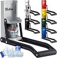 Vista 19 de Mckay Trituradora de latas de metal de 16 oz. y 12 oz. Automática para reciclaje, trituradora de latas de aluminio de servicio pesado para pared