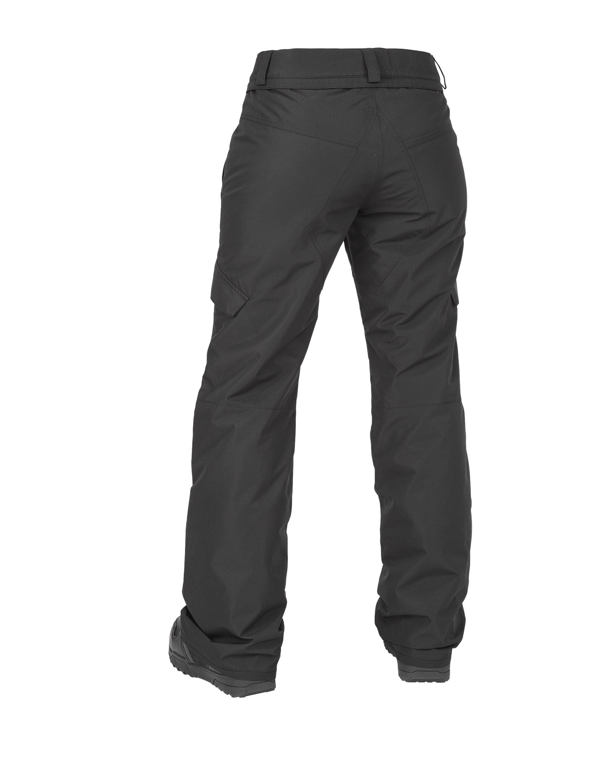 Volcom Women's Bridger Slim Fit Insulated Snowboard Pant Black