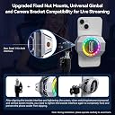 Cubonic Nubia RedMagic Cooler 06 Phone Cooling System, 30W High Power, RGB Lighting, Smart App Temperature Control, Compatible with 2.5-3.5 Inch Mobile Phones for Gaming and Streaming gallery image