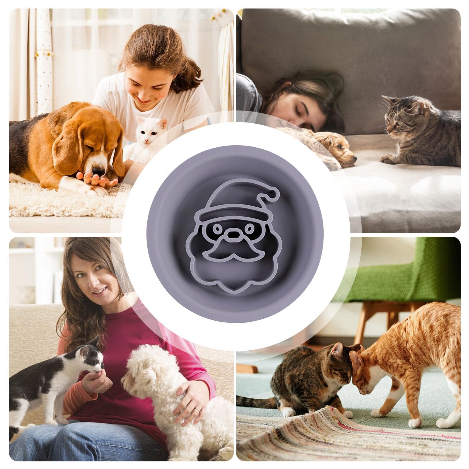 Mangiatoia per cani, per gatti con alimentazione lenta | Simpatico