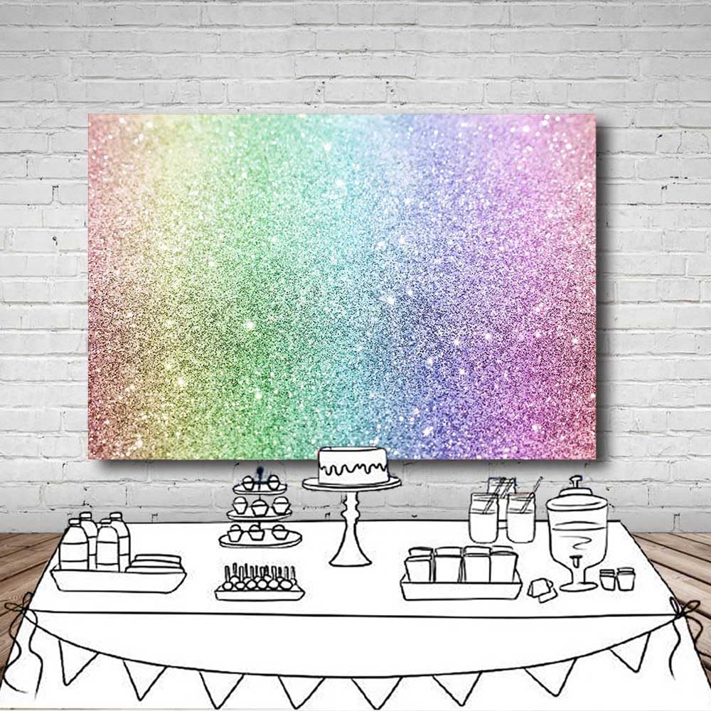 Fantasia arcobaleno colore glter scintilla coriandoli sfondo per buon compleanno festa invo Fantasia arcobaleno colore glter scintilla coriandoli sfondo per buon compleanno festa invo