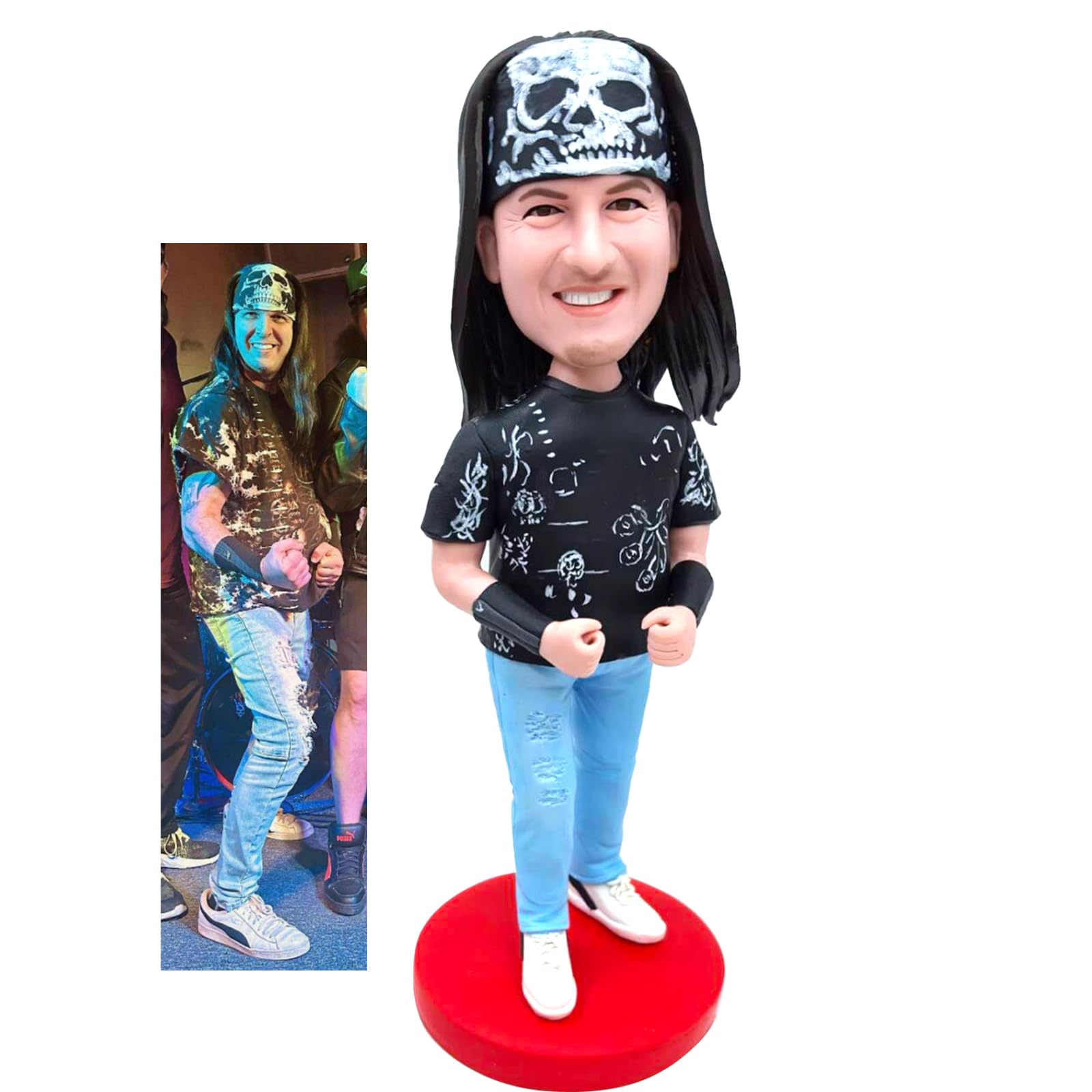 Custom Bobble Head Doll, Stylish Personalized Customization, Personalized and Unique Handmade Bobble Head Doll Statue, Action Figure Based on Your Photo