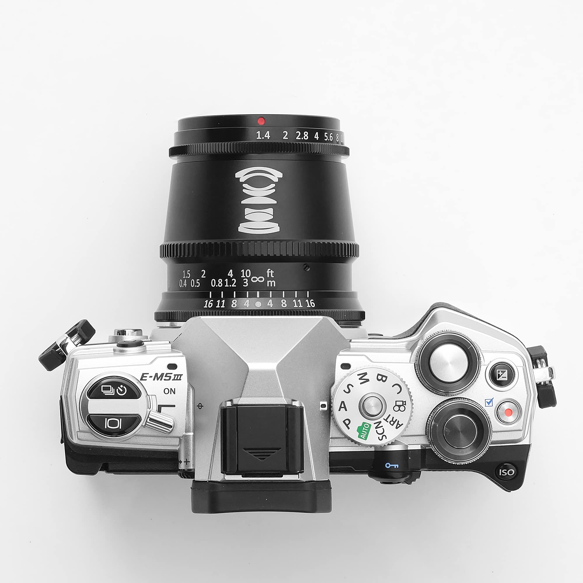 TTARTISAN 17mm F1.4 grandangolo APS-C e obiettivo per fotocamera a grande apertura per M43 Mount