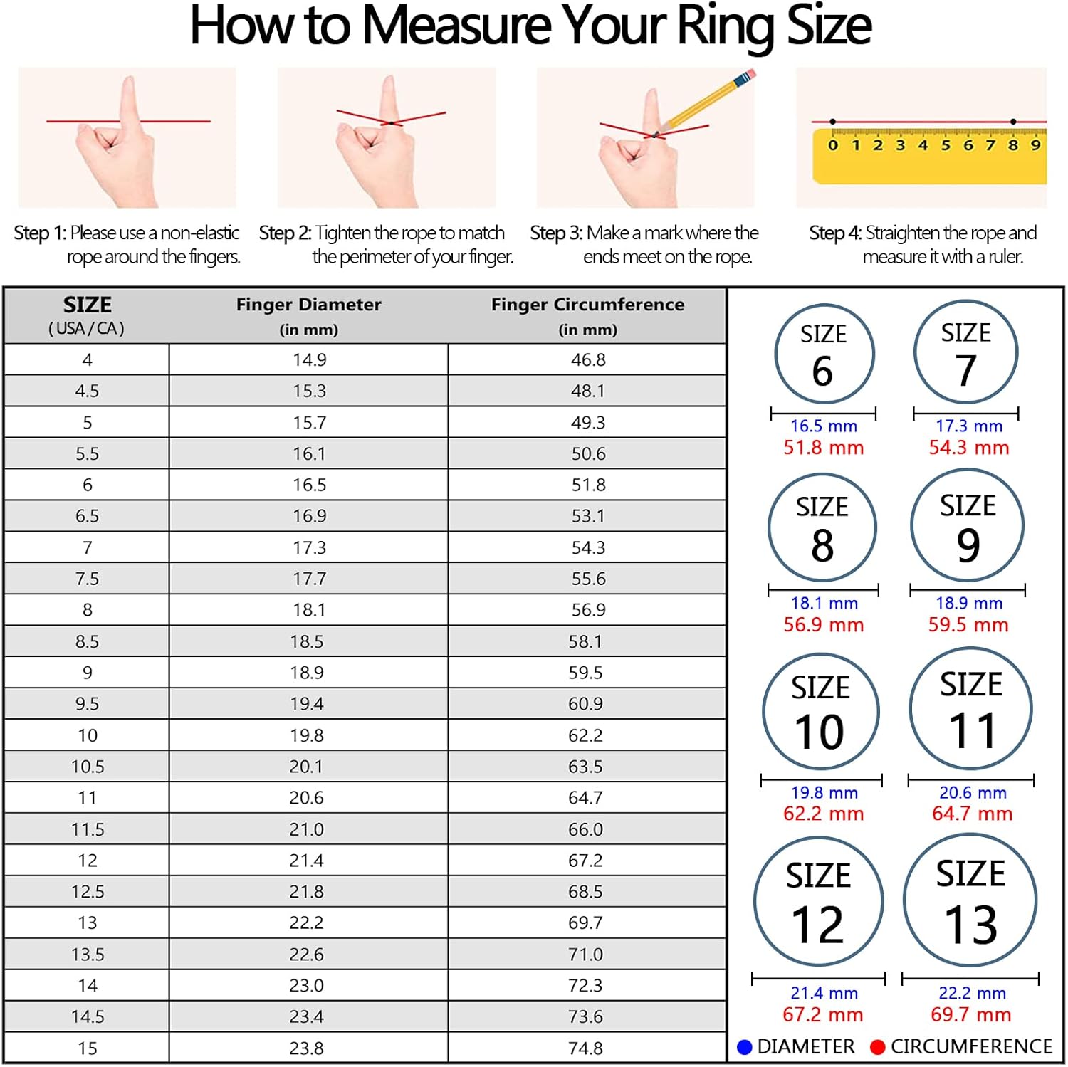 Men's Celtic Dragon Ring 8MM Silver/Black/Blue/Red/Gold Carbon Fiber Stainless Steel Wedding Band for Men Women Engagement Bands High Polished Beveled Edges Promise Rings Comfort Fit Size 5-13 - Image 7