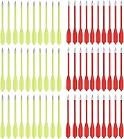 Vista 8 de Juego de 60 mini pernos de ballesta de tiro con arco de 6.3 pulgadas, 50-80 libras, con punta de metal afilada, dardos de flecha reutilizables