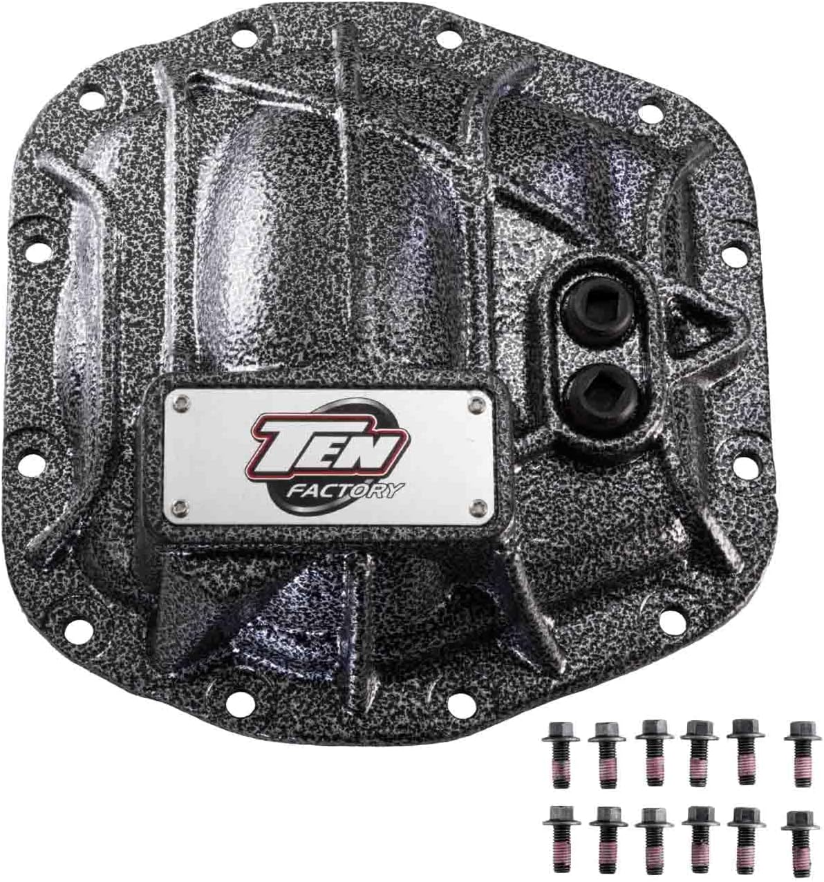TEN Factory TFD44-2156 Differential Cover Dana 44 JL Front Replaces Spicer 10044799 ARB 750011 Yukon YHCC-D44JL-FRONT