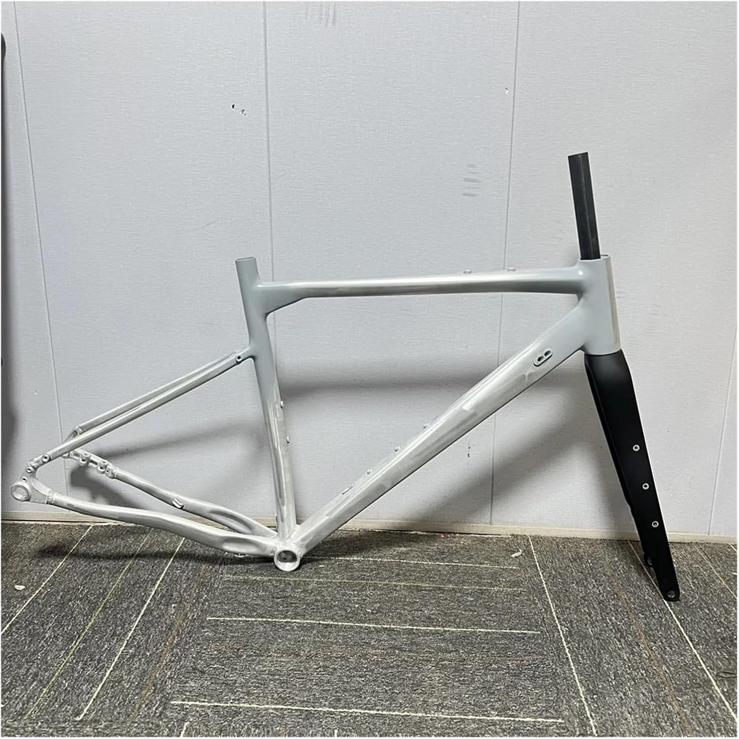 45/50/ 55CM Bicycle Frame Carbon Fork Aluminum Alloy Road Bike Max Tire Size 700C*40C Thru-Axis