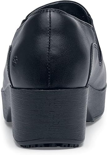 Miniatura 3 de Shoes for Crews Zuecos de trabajo antideslizantes para mujer, cómodos, antideslizantes, para el servicio de alimentos, hospitalidad, mantenimiento y