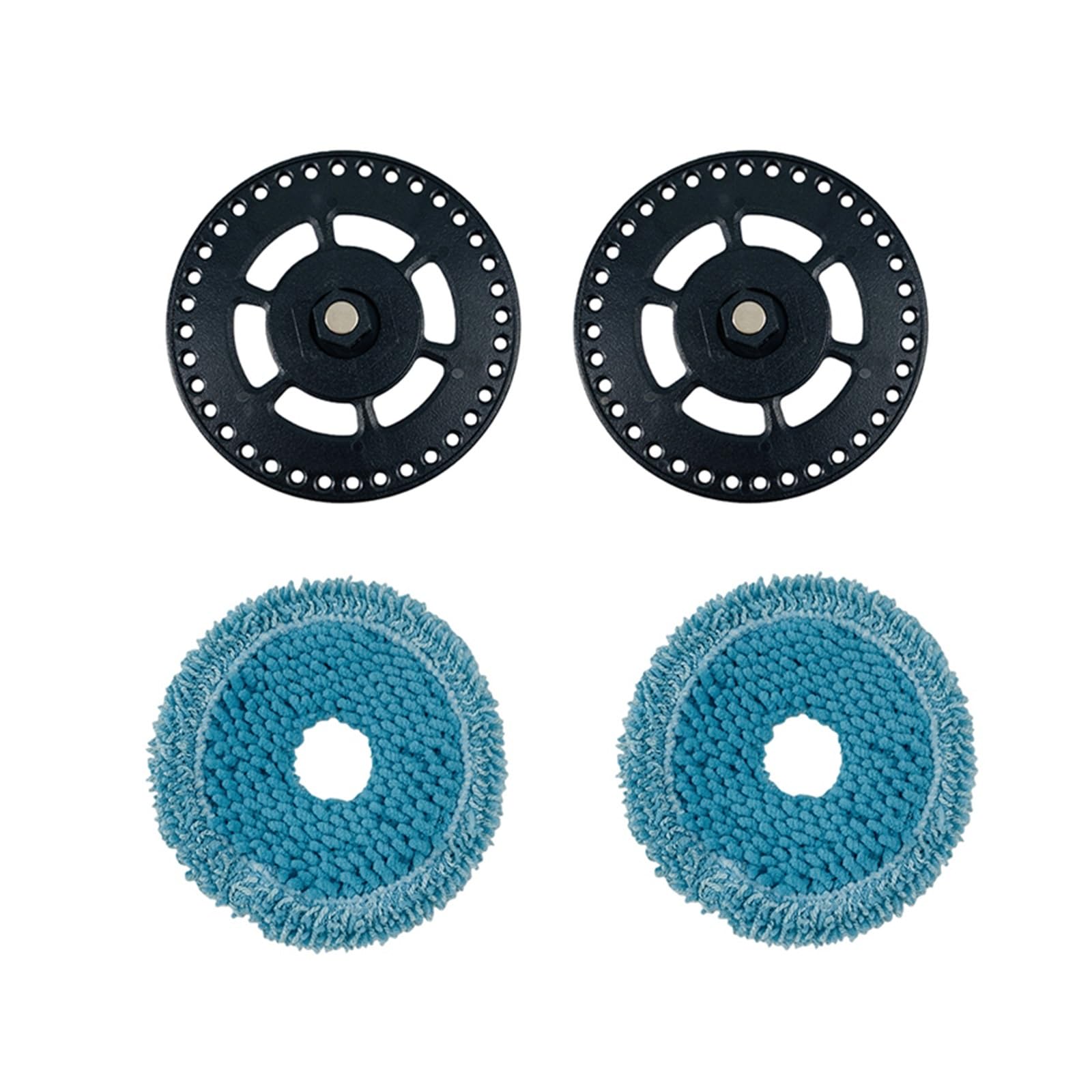 Spare Parts Mop Bracket Mop Rack Accessories，Compatible for Conga，9590/9990 Vacuum Sweeping Robot(Set2)