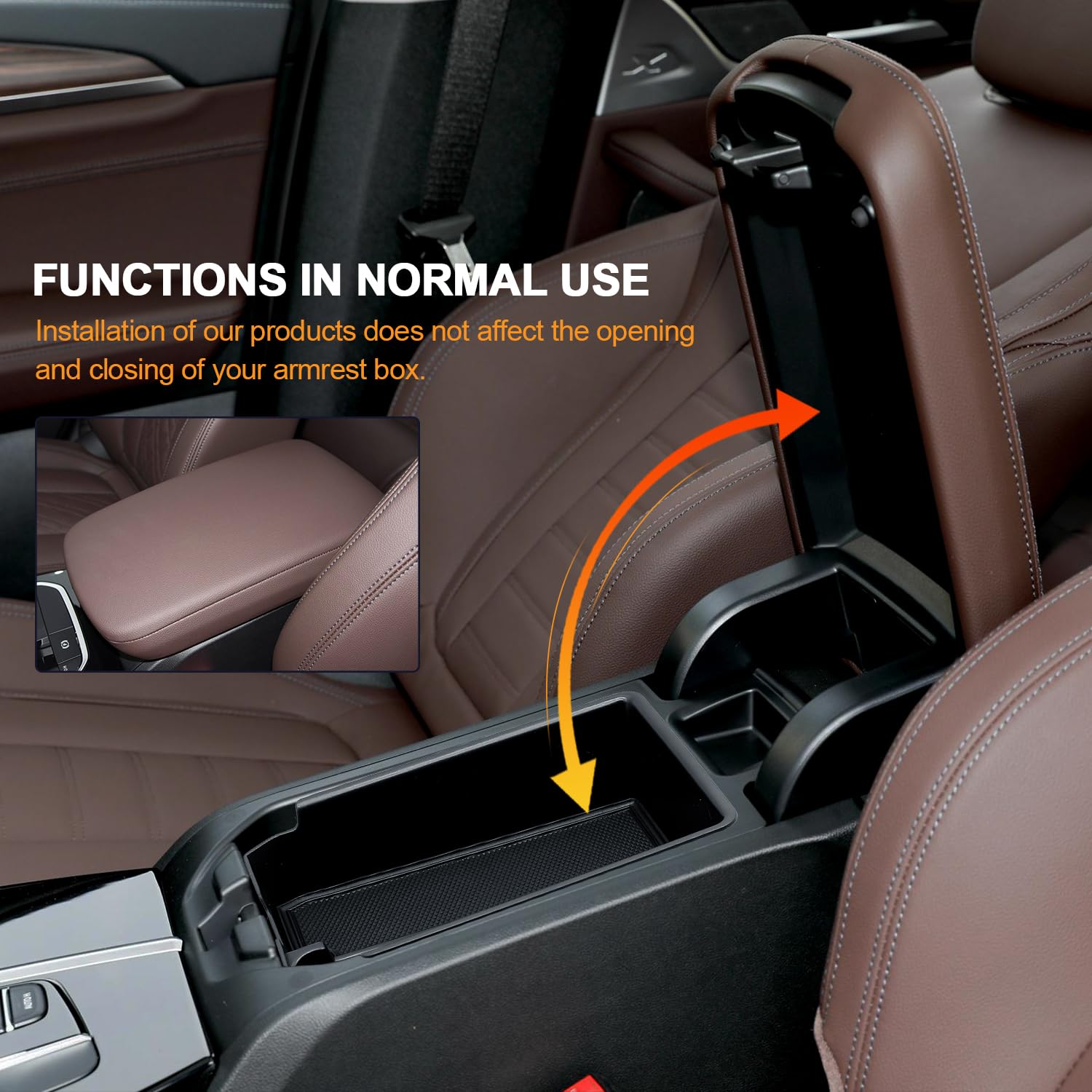 Amazon.co.jp: TUAMFO BMW X3 X4 センターコンソールオーガナイザー