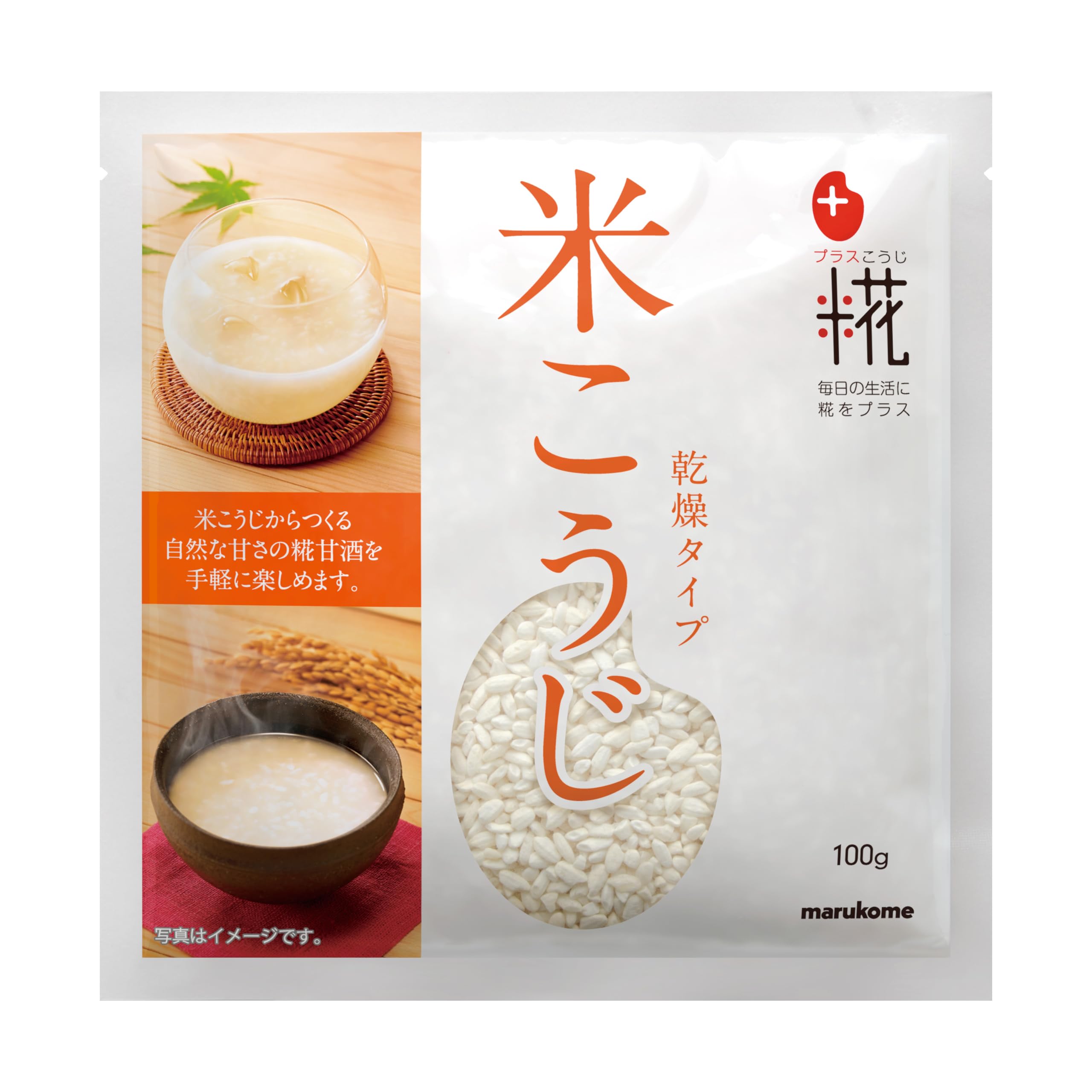 Amazon.co.jp: Marukome Plus Koji Rice, Domestic Rice, 3.5 oz (100