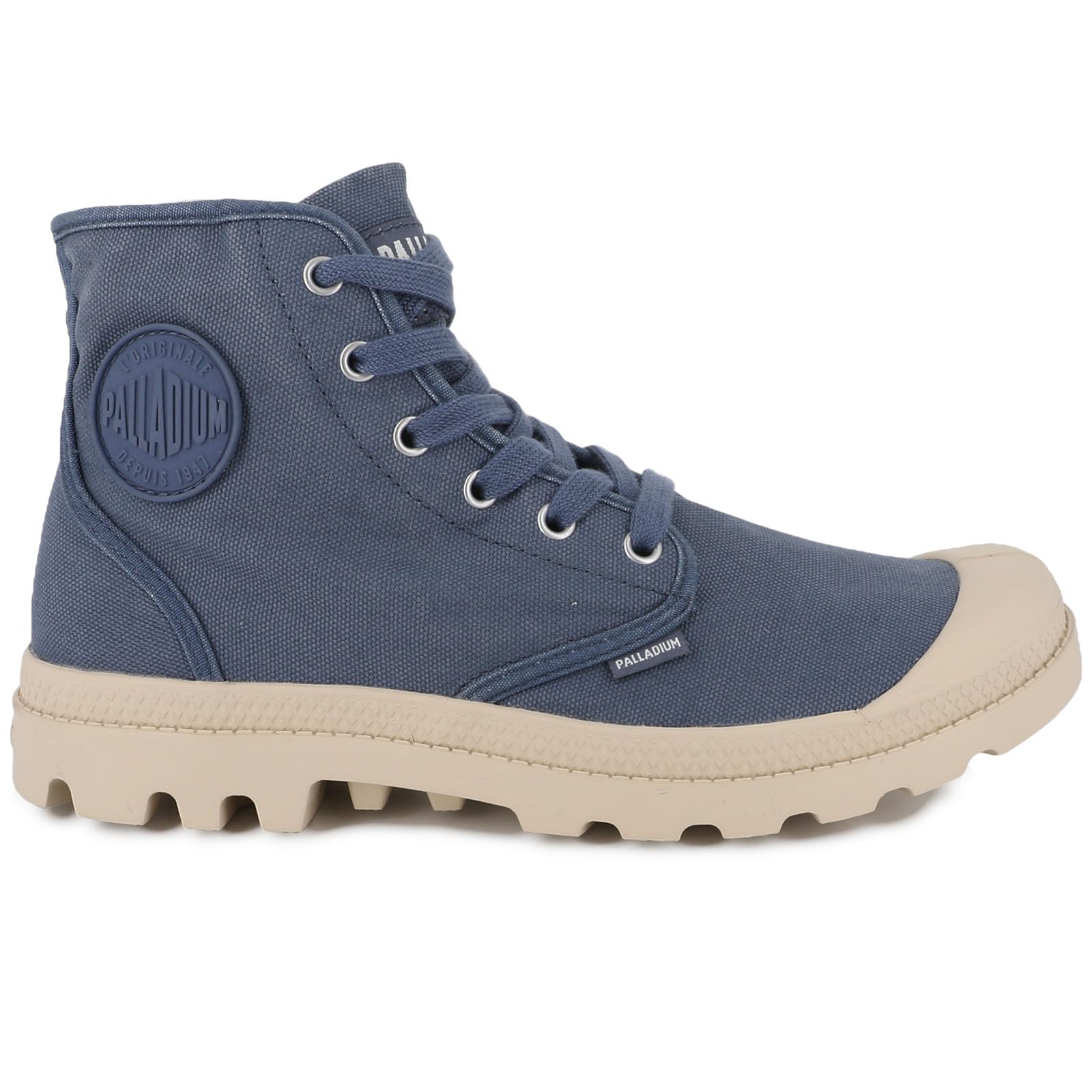 Palladium Pampa Hi, Moda Boot Uomo, Vintage Indaco, 43 EU