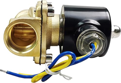 Miniatura 7 de HFS válvula solenoide eléctrica 110 vatios Ac o 12 vatios Dc para agua, aire, gas, combustibles Nc - 14, 12, 34 pulgadas, 1 pulgada NPT disponible,