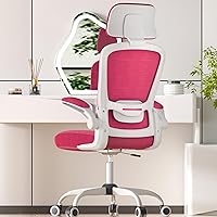 Vista 15 de Mimoglad Silla de Oficina, Silla de Escritorio Cómoda - Silla Ergonómica de Computadora de Respaldo Alto con Soporte Lumbar Ajustable