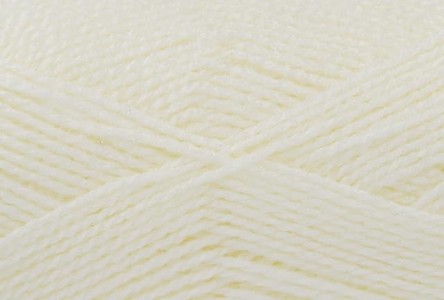 King Cole Big Value Aran Knitting Wool/Yarn Cream 127 - per 100g ball