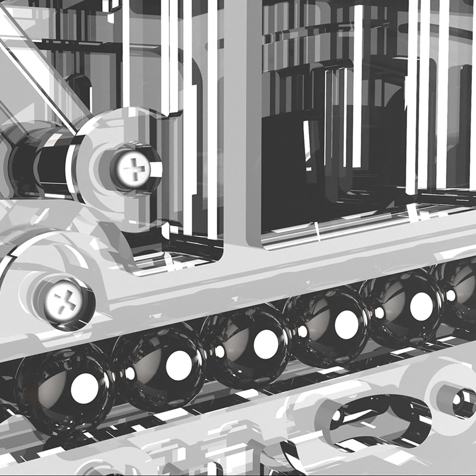 Timer Z Toczącą Się Kulą Drewniany Mechaniczny Timer Odliczający Czas Do | Mechaniczny Timer Z Toczącą Się Kulą Z Obudową Z Litego Drewna Komora PMMA Konstrukcja Z 4 Torami Kulki Ze Stali(A)