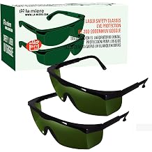 LA MIERE 200-2000nm Glasses, Lazer Protection, Teeth Whitening Safety Glasses, Dental Eyewear LED Protective Goggles