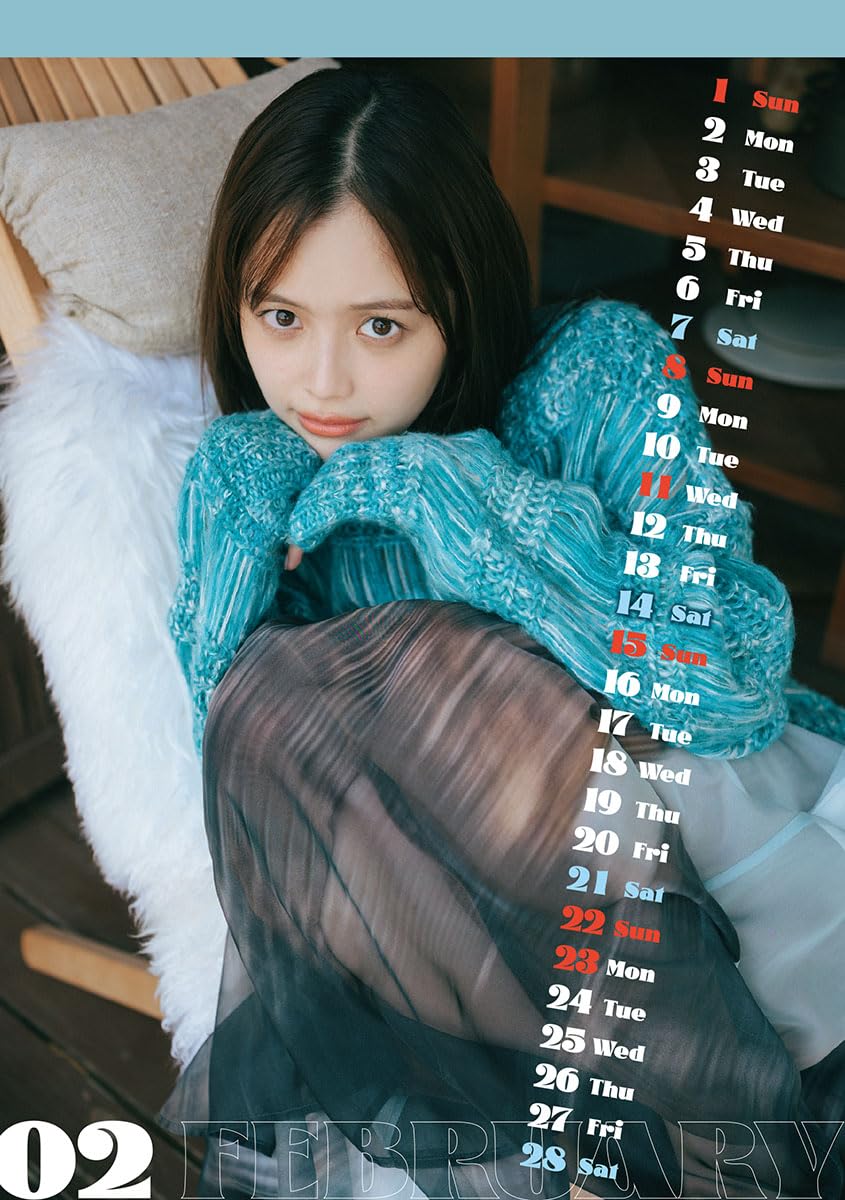 Amazon | トライエックス 卓上 森日菜美 2026年カレンダー A5・28P CL
