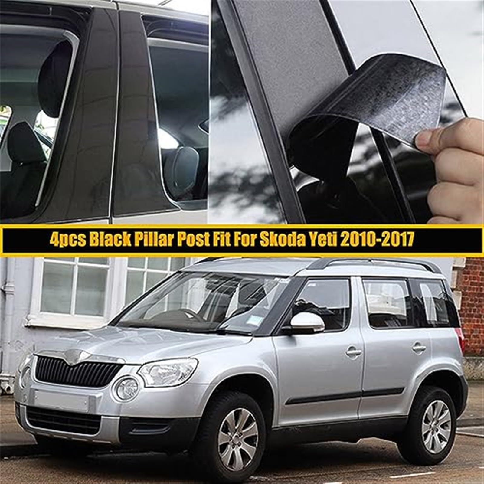 Dla Skoda, dla Yeti 2010 2011 2012 2013 2014 2015 2016 2017