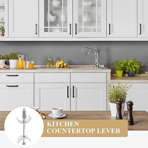 Miniatura 2 de SOLUSTRE Conector de encimera 10 unids Conector de bloque de carnicero de cocina Conector de taller Conector de encimera Carnicero Conector de acero