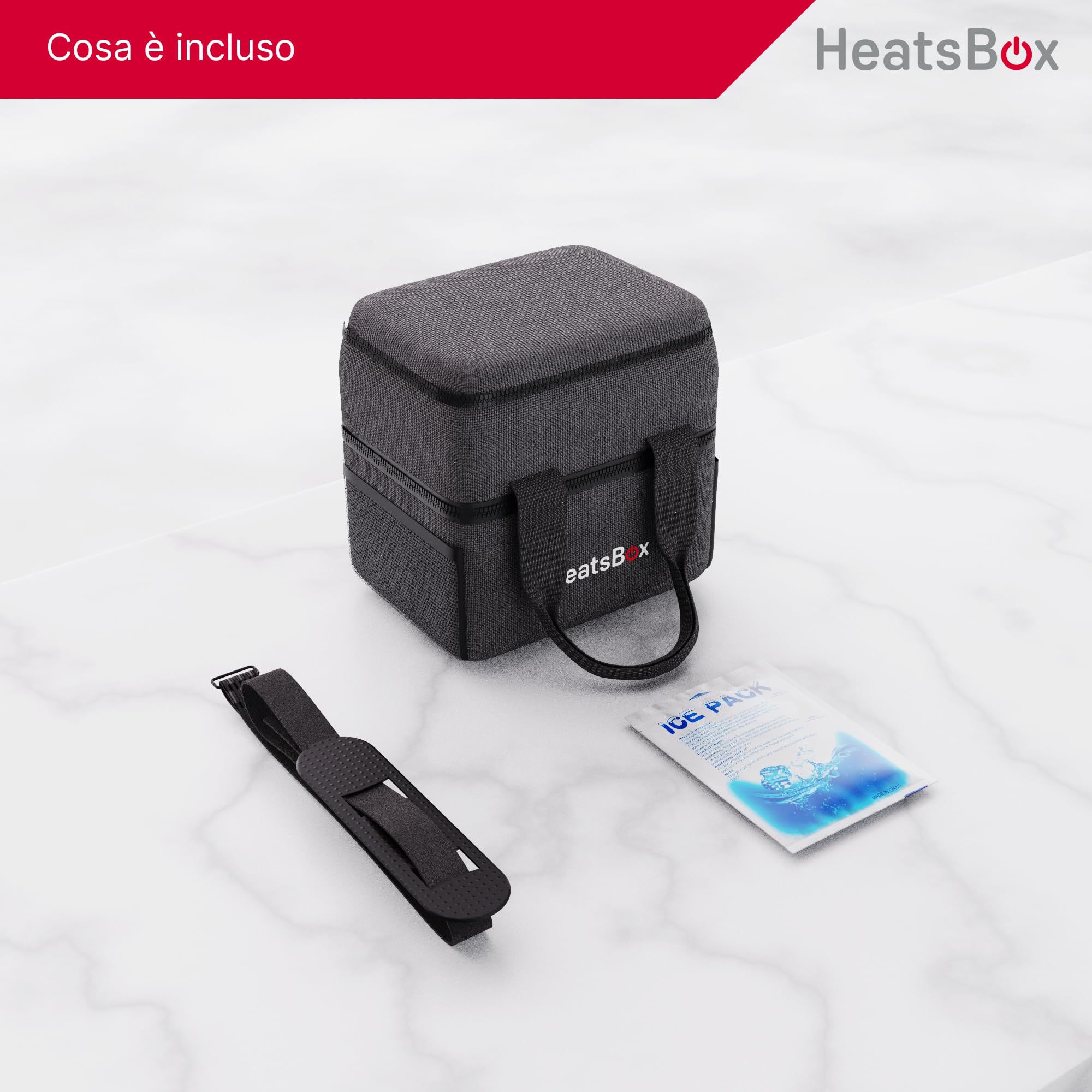 HeatsBox Faitron Carry Bag: Isolamento Avanzato, Scomparti Multifunzione e Durabilità Elegante per Pasti Fuori Casa