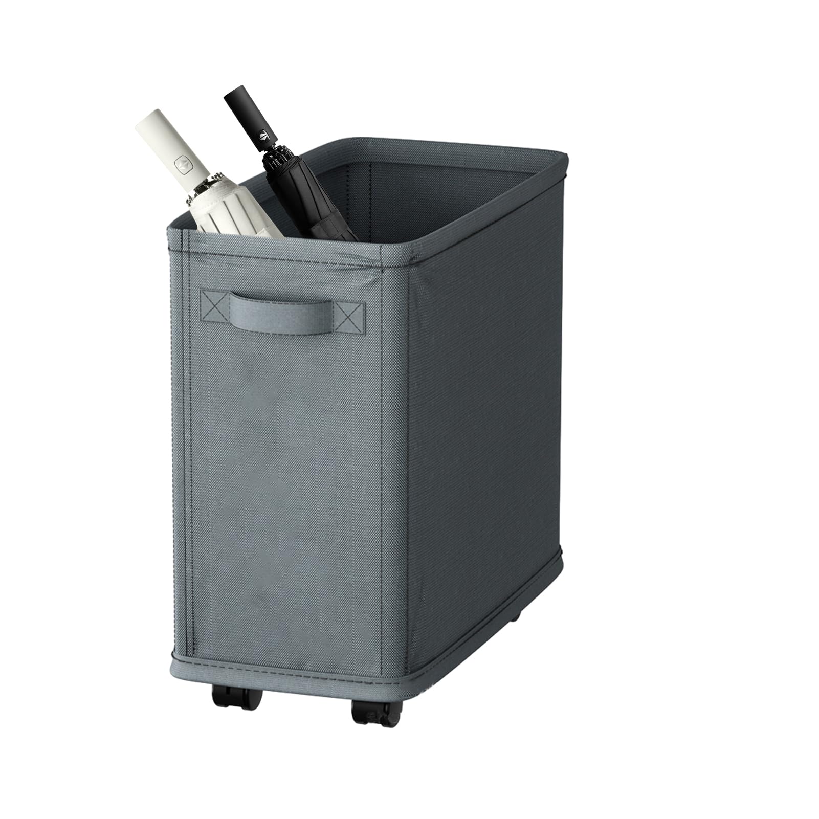 Rolling Laundry Hamper,Tall Laundry Hamper - Laundry Basket with Wheels, Collapsible Rolling Laundry Hamper, Foldable Clothes Organizer, Folding Washing Bin for Clothes Retorno