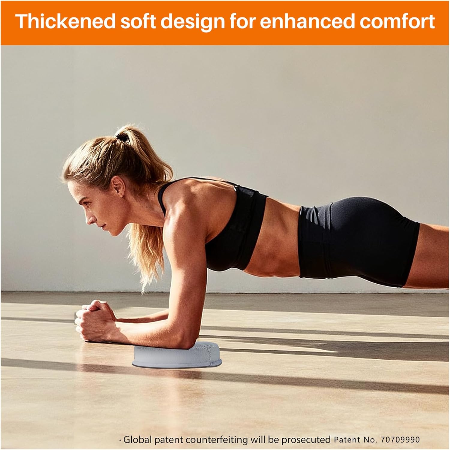 Yoga Knee Pad, 1.57 Inch Thick, Memory Foam and EPE Foam, Waterproof and Non-Slip, for Knees Elbows Wrist Hands Head Yoga Pilates Work Out Kneeling Pad, Exercise Mat 2 - Image 5