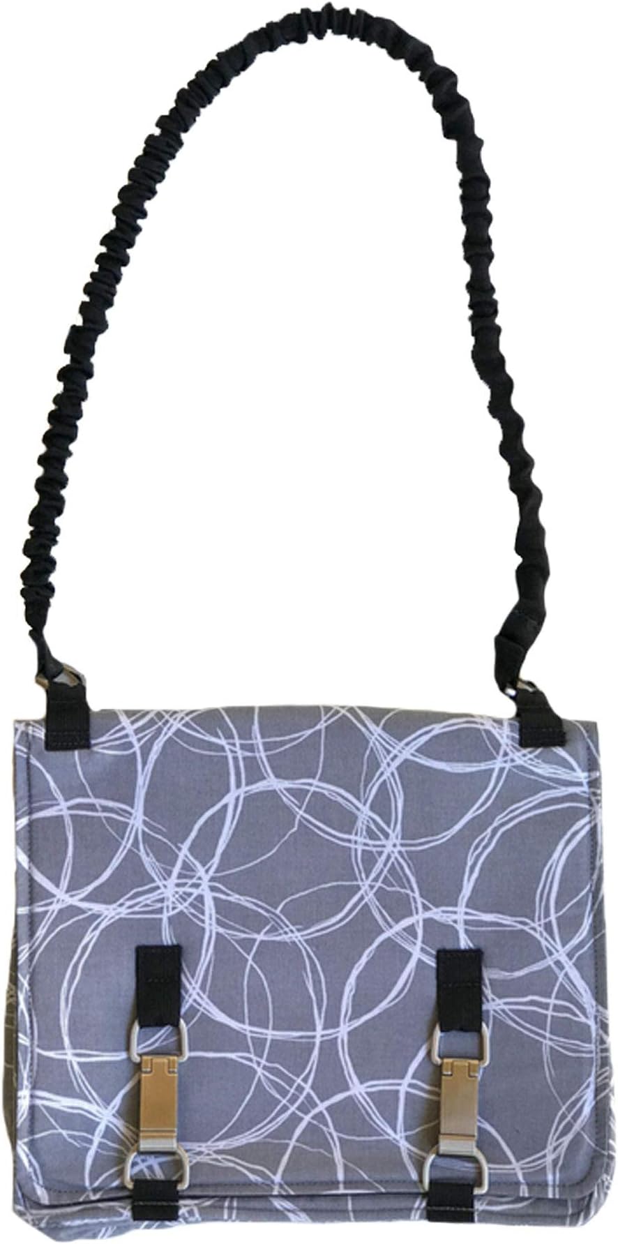 Norb - No Ordinary Range Bag Messanger Conceal Carry - Gun Multipurpose Tactical Bag Made in the USA LIMITED EDITION (Greystone Swirl Fabric)