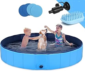 GoStock Piscina Plegable 160cm