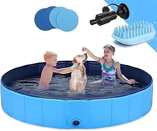 GoStock Piscina Plegable 160cm