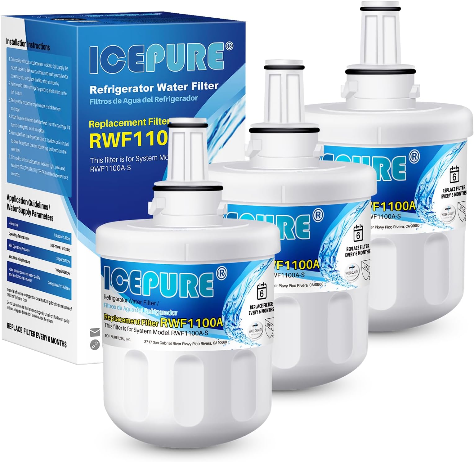 Filtro acqua frigorifero compatibile LG LT600P 5231JA2002A 46