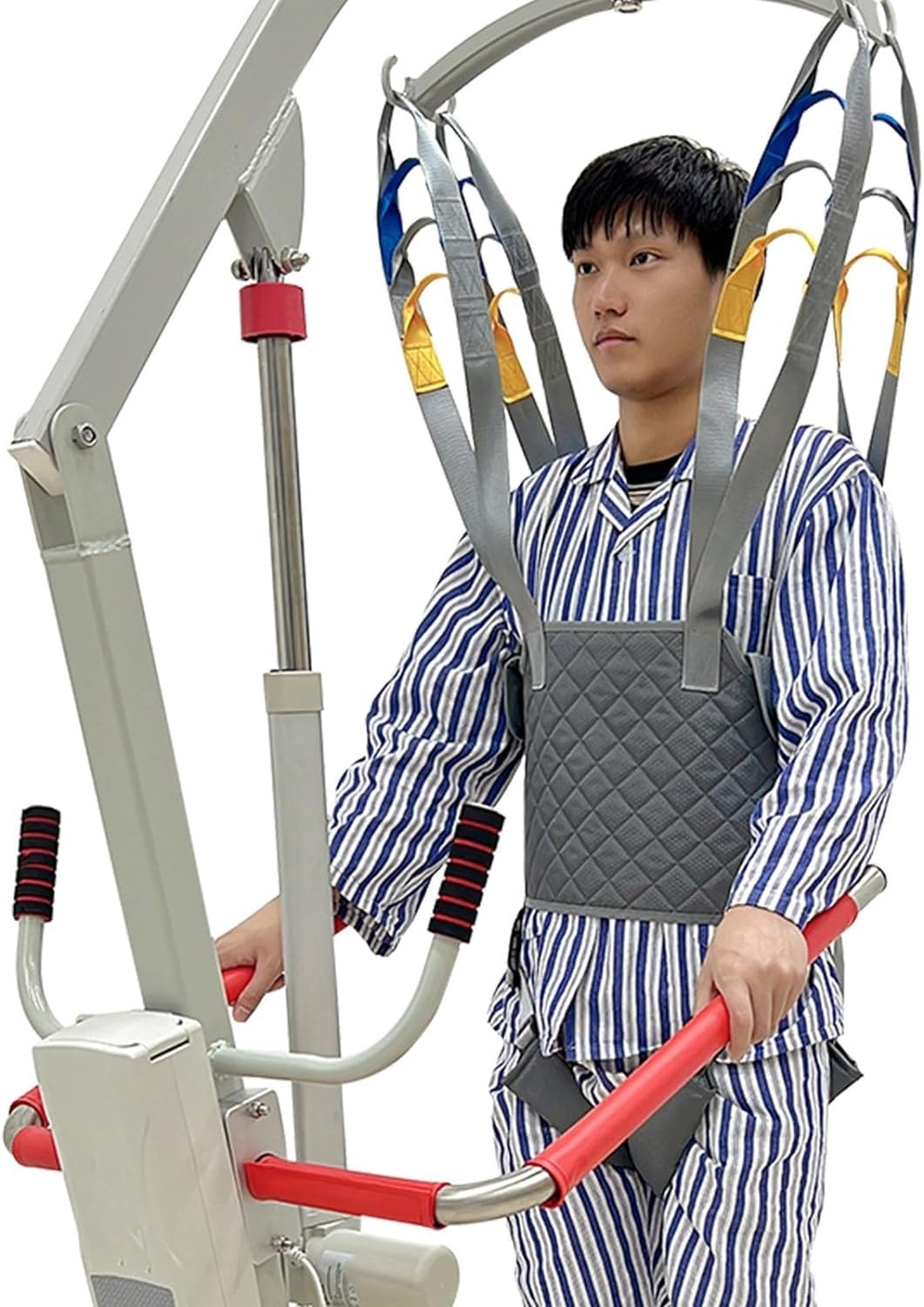 DaoGeSir Arnés De Elevación para Inodoro, Paciente Honda Levantador Grúa Cuerpo Completo Elevación Paciente Cabestrillo Ayuda para Caminar De Pie Eslingas Entrenador Marcha De Rehabilitación