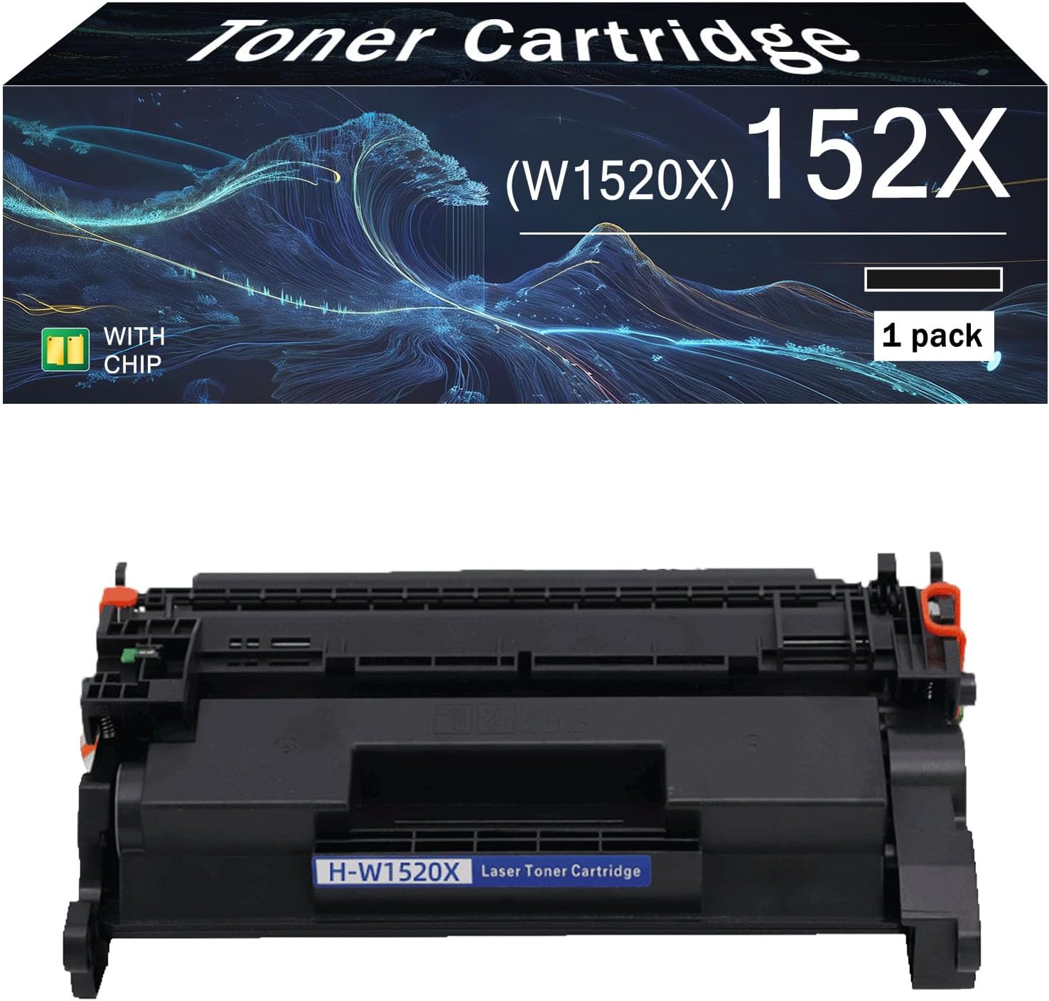 Amazon.com: Compatible Toner Cartridge Replacement for HP 152X W1520X ...