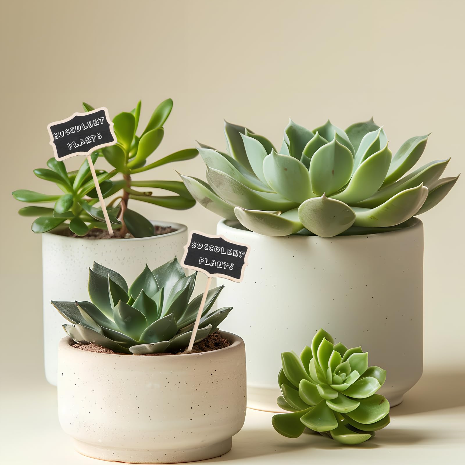 30 Étiquettes Jardin T-Type En Bois Noir 15x6.5cm Avec Stylo - Marquage Plantes Fleurs Légumes Extérieur