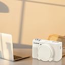 BOVKE Silicone Case for Canon PowerShot SX740 SX730 Camera, Mist White gallery image
