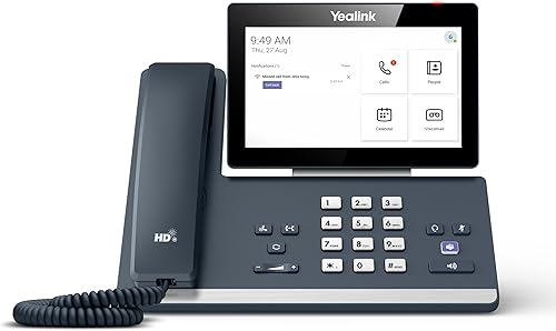 Miniatura 2 de Yealink MP58-TEAMS 1301199 - Teléfono de negocios inteligente para equipos, adaptador de corriente no incluido