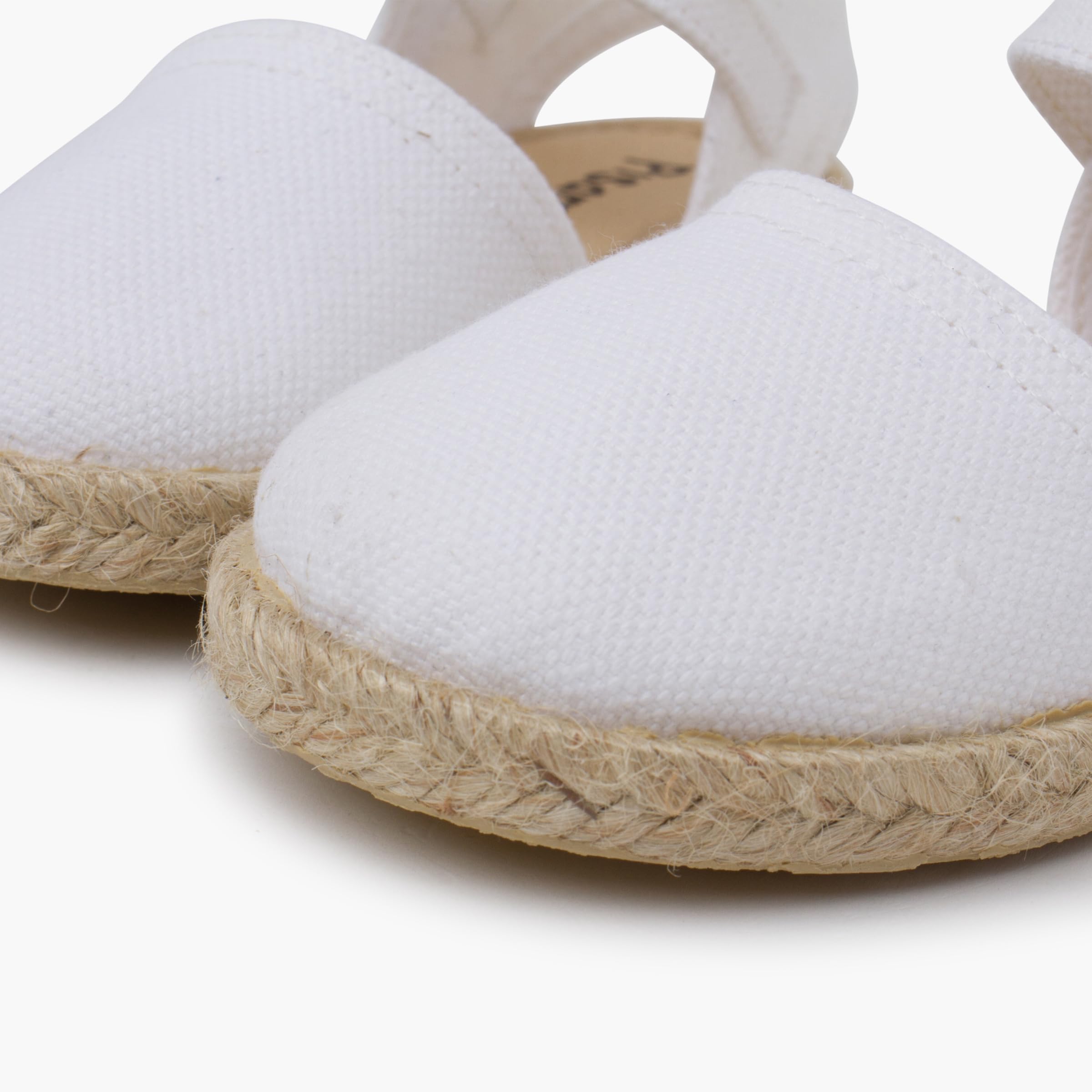 Espadrilles cérémonie nœud arrière en Gros-Grain