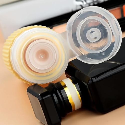 Miniatura 5 de Botellas de viaje para artículos de tocador, recipientes de tamaño de viaje aprobados por la TSA de 3 onzas, botellas de aseo de silicona