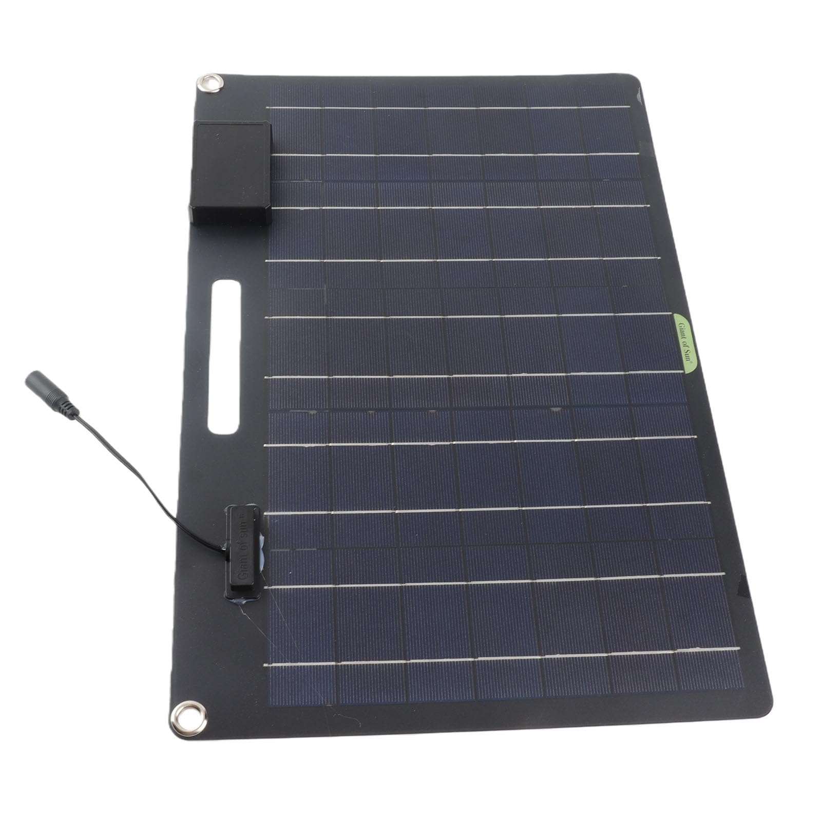 Wakects Pannello Solare Portatile 100W Monocristallino 12V 24V Doppia