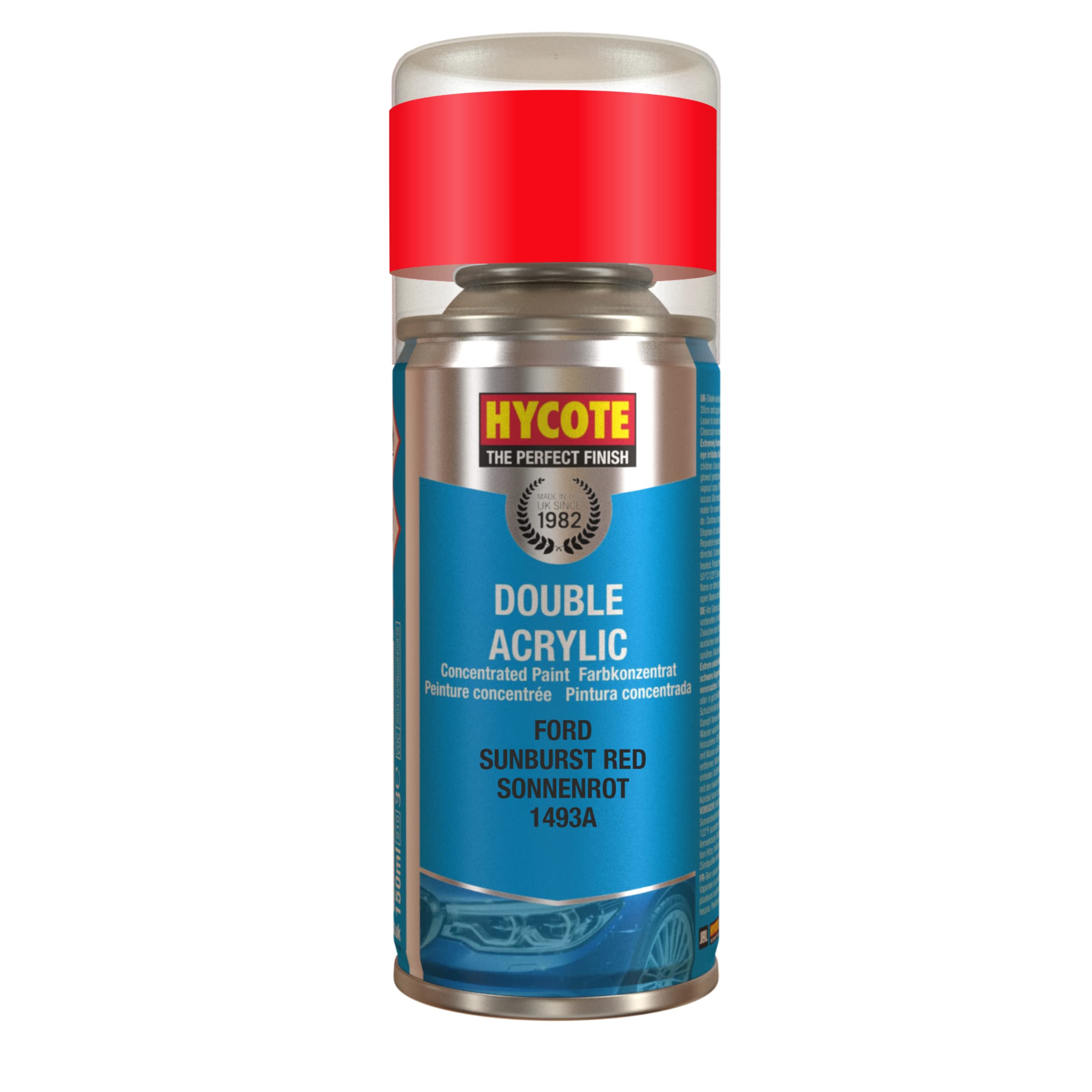 Hycote Red Spray Paint Sunburst 150Ml - Xdfd513