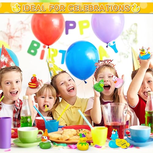 Miniatura 4 de Paquete de 30 patos de goma a granel, patos de goma para Jeep Ducking Jeep Duckking Jeep Ducking, Patos de goma surtidos a granel para ducha,