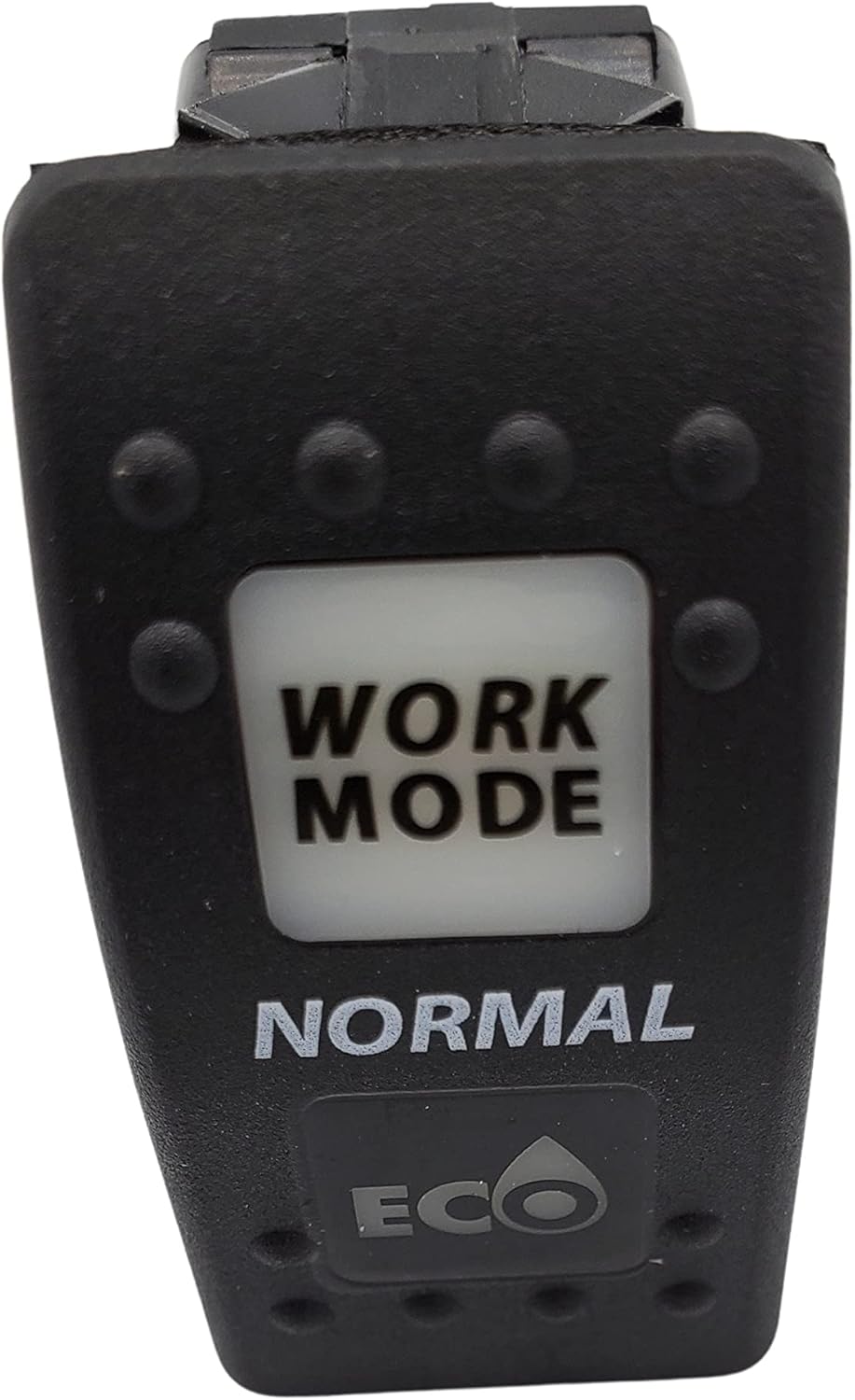 سامهون view of the BRP Can-Am 3-Mode Switch showing 'WORK MODE', 'NORMAL', and 'ECO' labels.