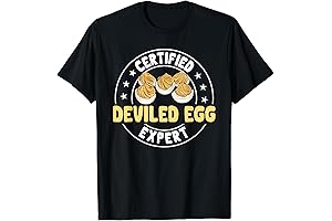 Eat Like a Certified Deviled Egg Expert with Our Delectable Deviled Egg T-Shirt